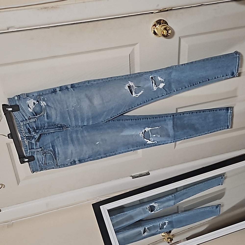 American eagle high rise skinny jeans